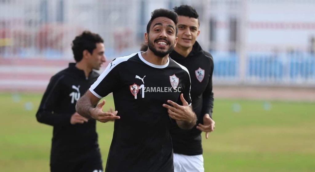 بالصور الزمالك يخوض مرانه