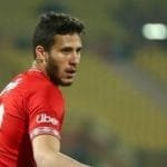 رمضان صبحى حارس مرمى الاهلى امام شبيبة الساوره