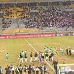 انتهاء الشوط الاول بين نادي الزمالك وجورماهيا الكيني