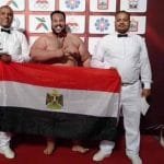 وزير الشباب والرياضة يكرم لاعب الشرقية بطل أفريقيا للسومو