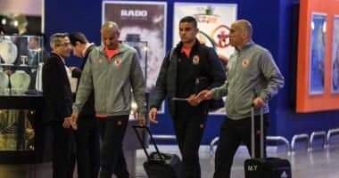 السفير المصرى يستقبل بعثة الاهلى فى الكونغو