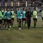 المنتخب الوطنى يؤادى تدريباته اليوم فى برج العرب
