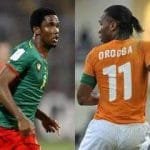 ايتو ودروجبا ضيفا شرف قرعه الامم الافريقيه ويحي الحفل الفنان حكيم