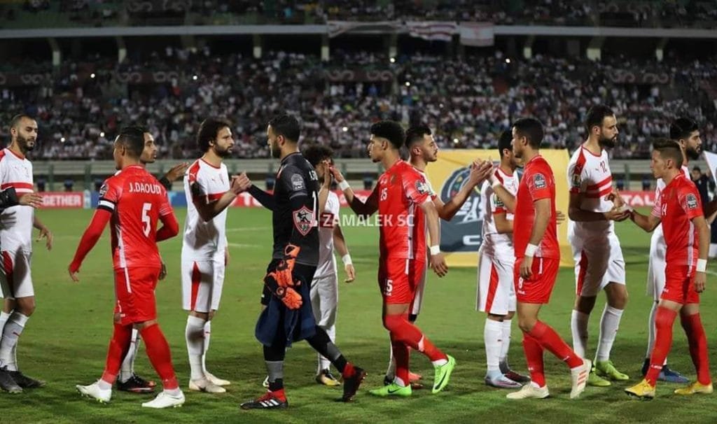 مباراه الزمالك وحسنيه اغادير تتصدر المواقع والصحف المغربيه