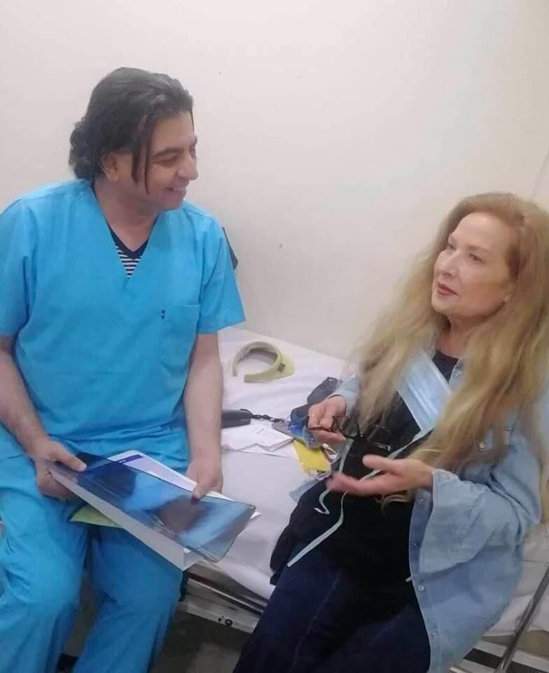 تعرض الفنانة رغدة لأزمة صحية