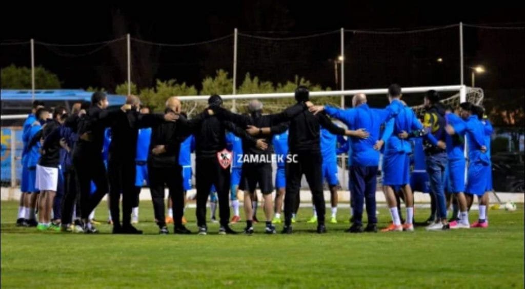 مران الزمالك الاول مساءا بملعب القنطاوى