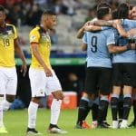 فوز كبير للمنتخب الأورجوياني في مباراة الأوروجواي و الإكوادور
