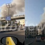 حريق العتبة