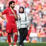 محمد صلاح وزوجته