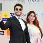 أحمد الفيشاوي وزوجته