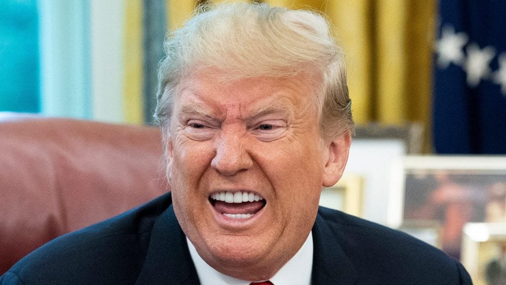 الرئيس الأمريكي دونالد ترامب