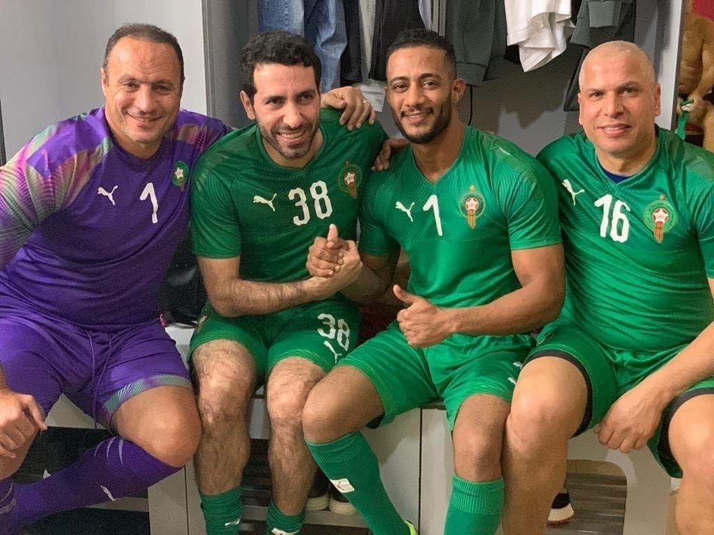 محمد رمضان مع أبو تريكة