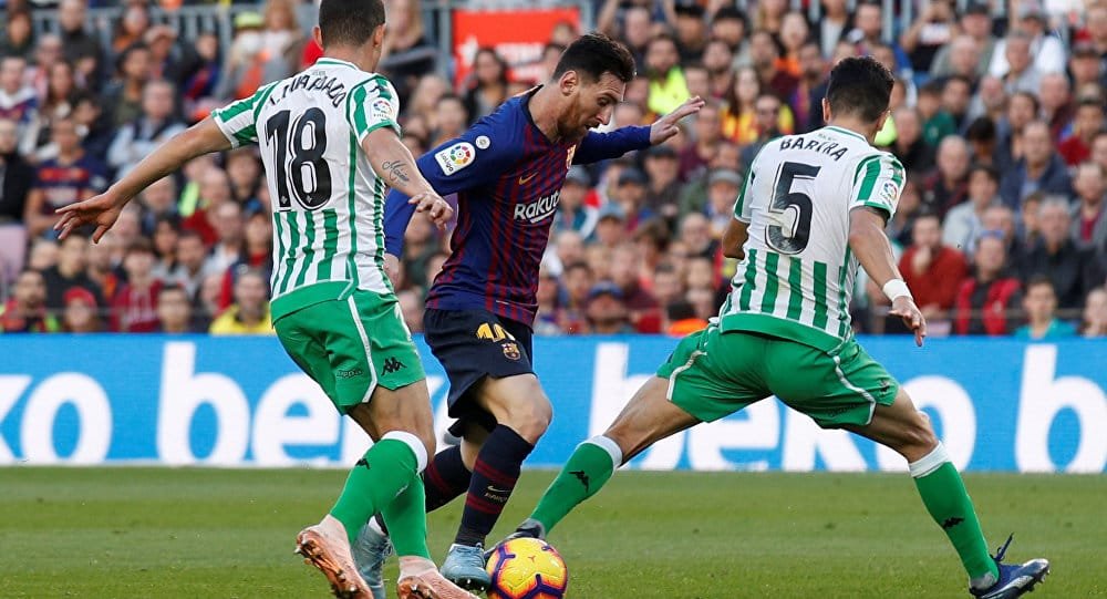 مباراة ريال بيتيس ضد برشلونة