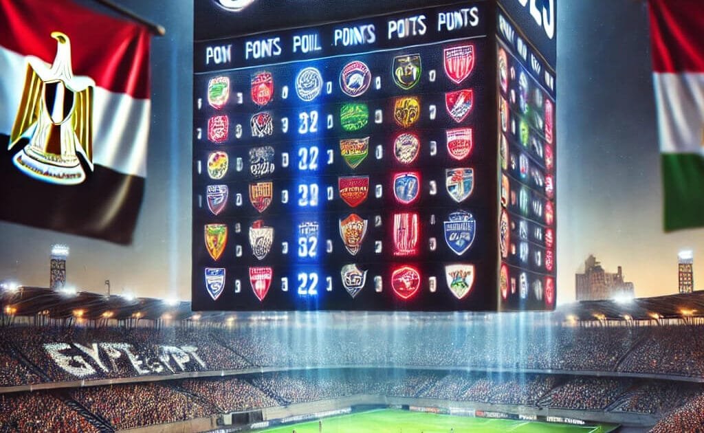 ترتيب الدوري المصري 2025