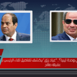 هل يدعم السيسي وحدة ليبيا؟.. "عياد رزق" يكشف تفاصيل لقاء الرئيس بـ عقيلة صالح