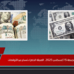 سعر الدولار الجمعة 15 أغسطس 2025.. العملة الخضراء تسخر من التوقعات